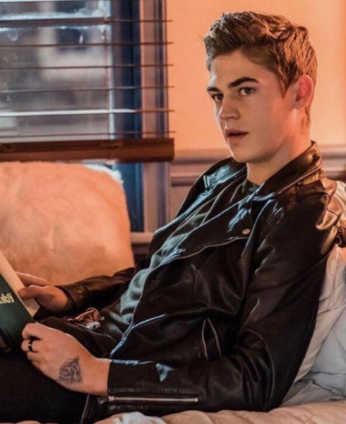 After Movie Hero Fiennes Tiffin Biker Leather Jacket