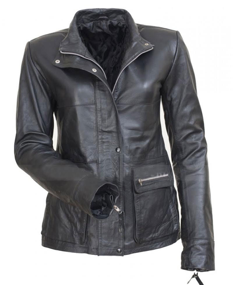 Anna I Am Legend Alice Braga Leather Jacket