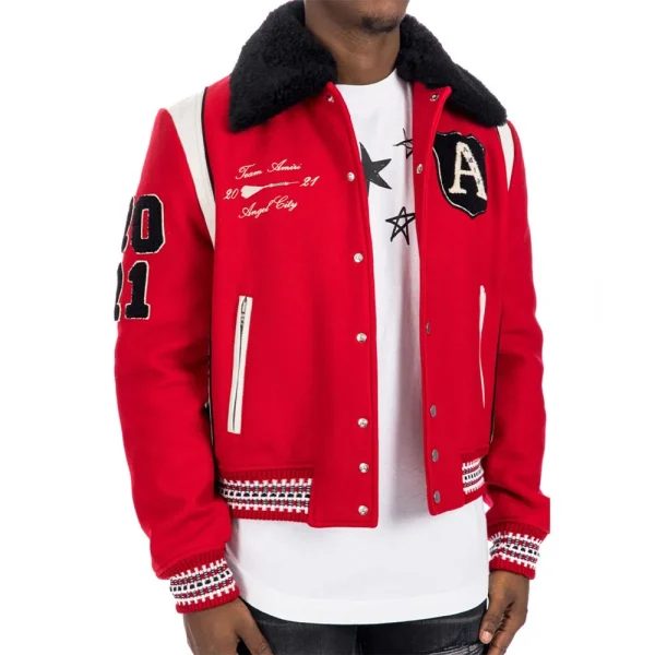 Amiri Always On Point Varsity Jacket