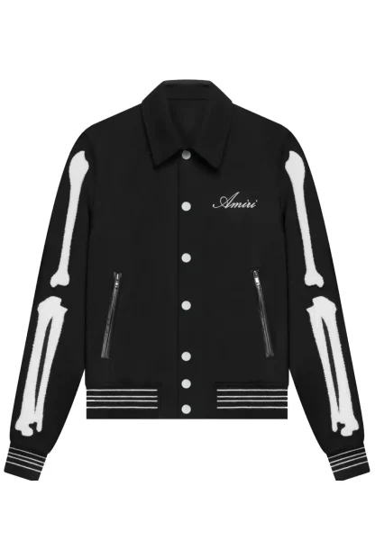 Amiri Bones Letterman Jacket