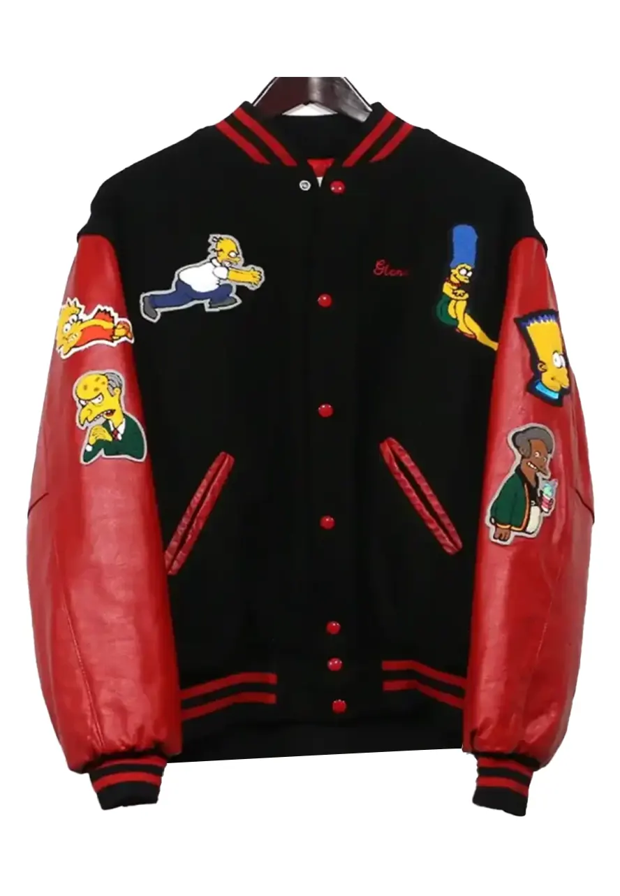 Animated Series Simpsons Jacket