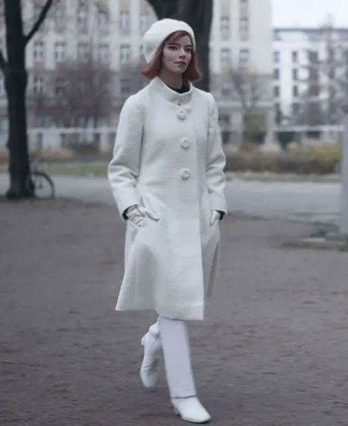 The Queen's Gambit Anya Taylor Joy Coat