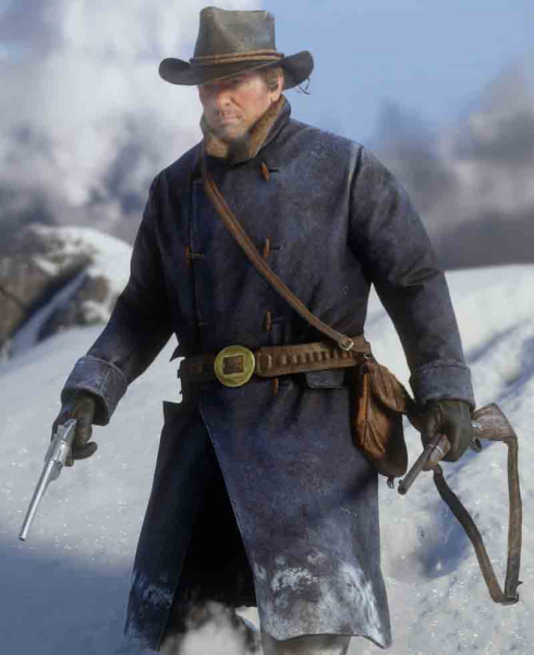 arthur morgan blue coat