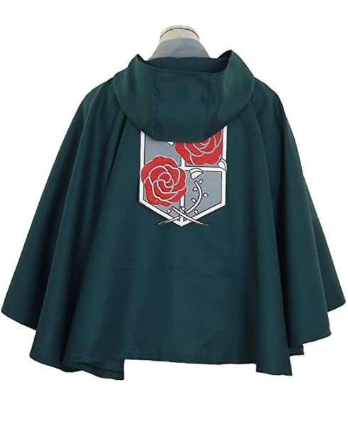 Garrison Regiment Attack on Titan Hooded Cloak
