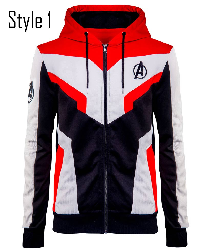 Avengers 4 Zip Up Hoodie