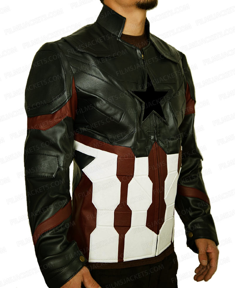Captain America Infinity War Leather Jacket