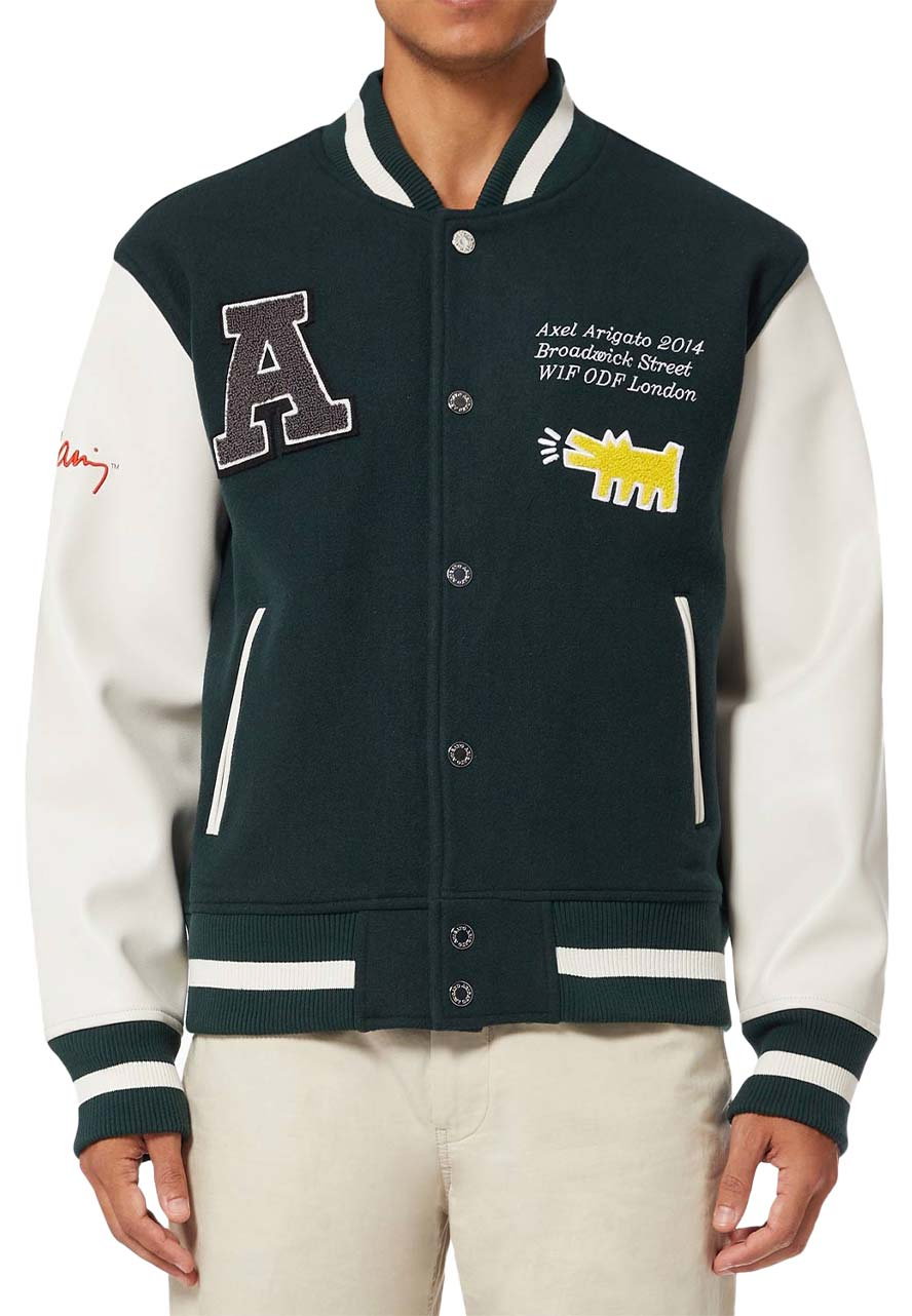Axel Arigato Keith Haring Varsity Jacket