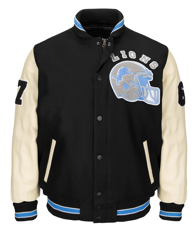 Axel Foley Beverly Hills Cop Movie Detroit Lions Jacket