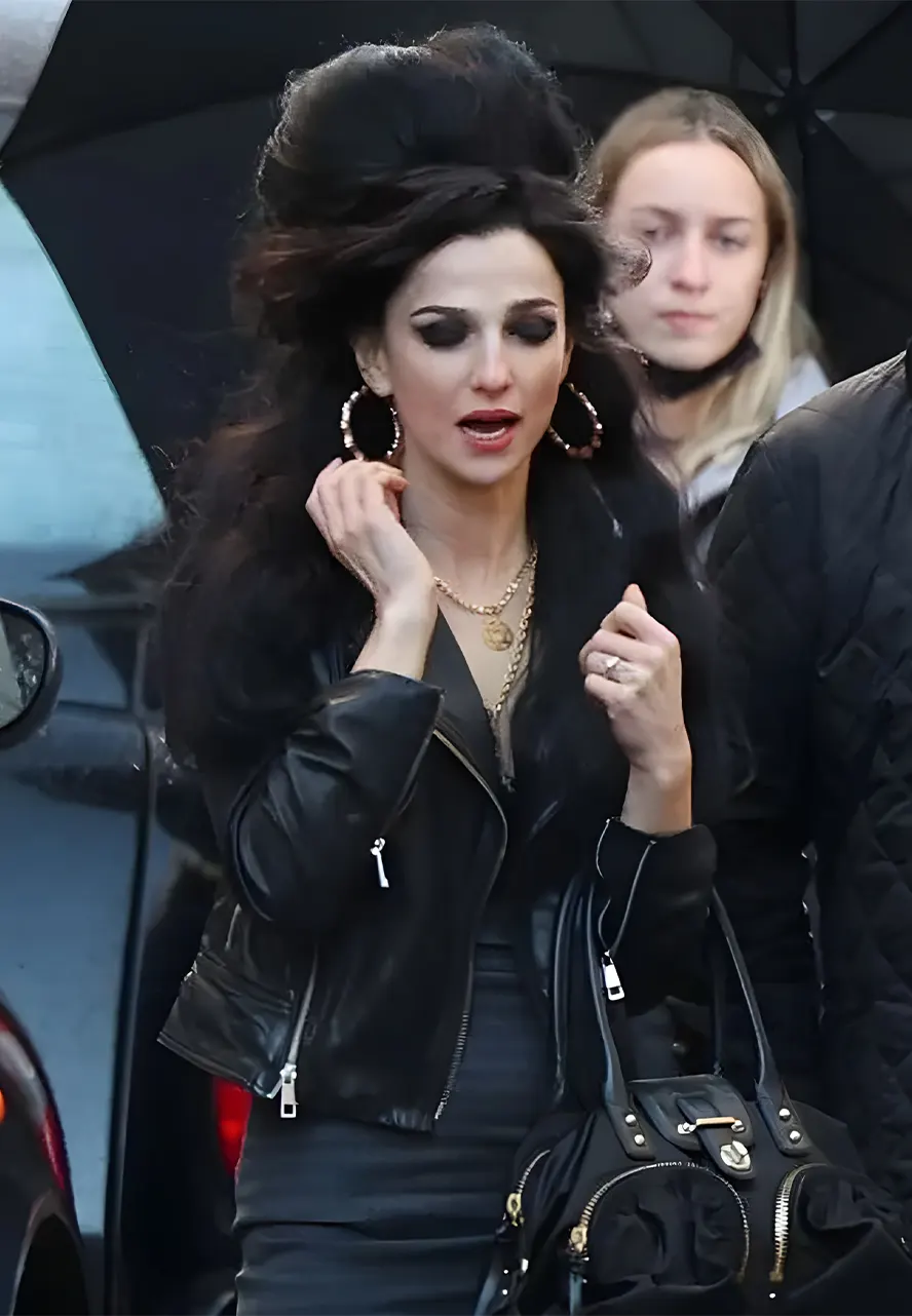 Back To Black 2024 Marisa Abela Black Jacket