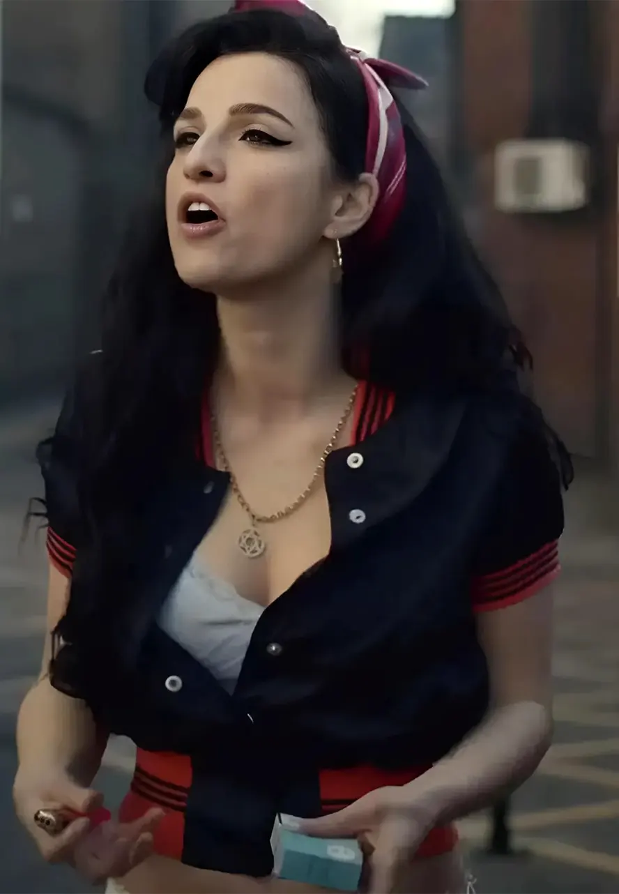 Back To Black 2024 Marisa Abela Bomber Jacket