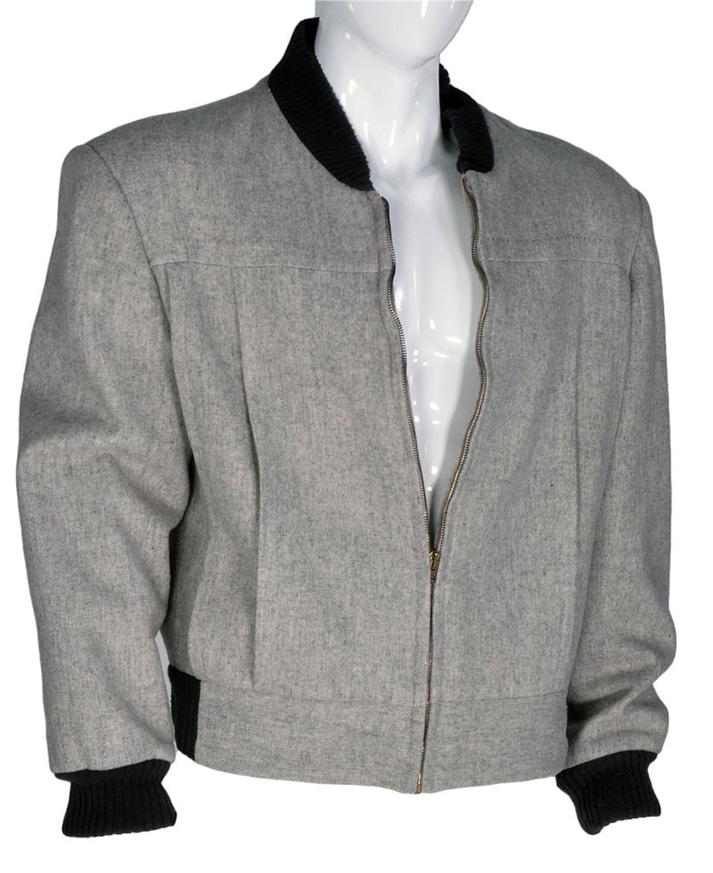 Thomas F Wilson Back To The Future Bomber Jacket