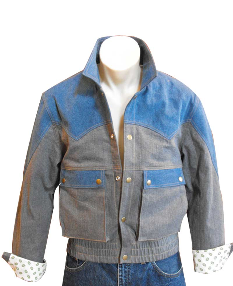 Michael J. Fox Back To The Future Denim Jacket