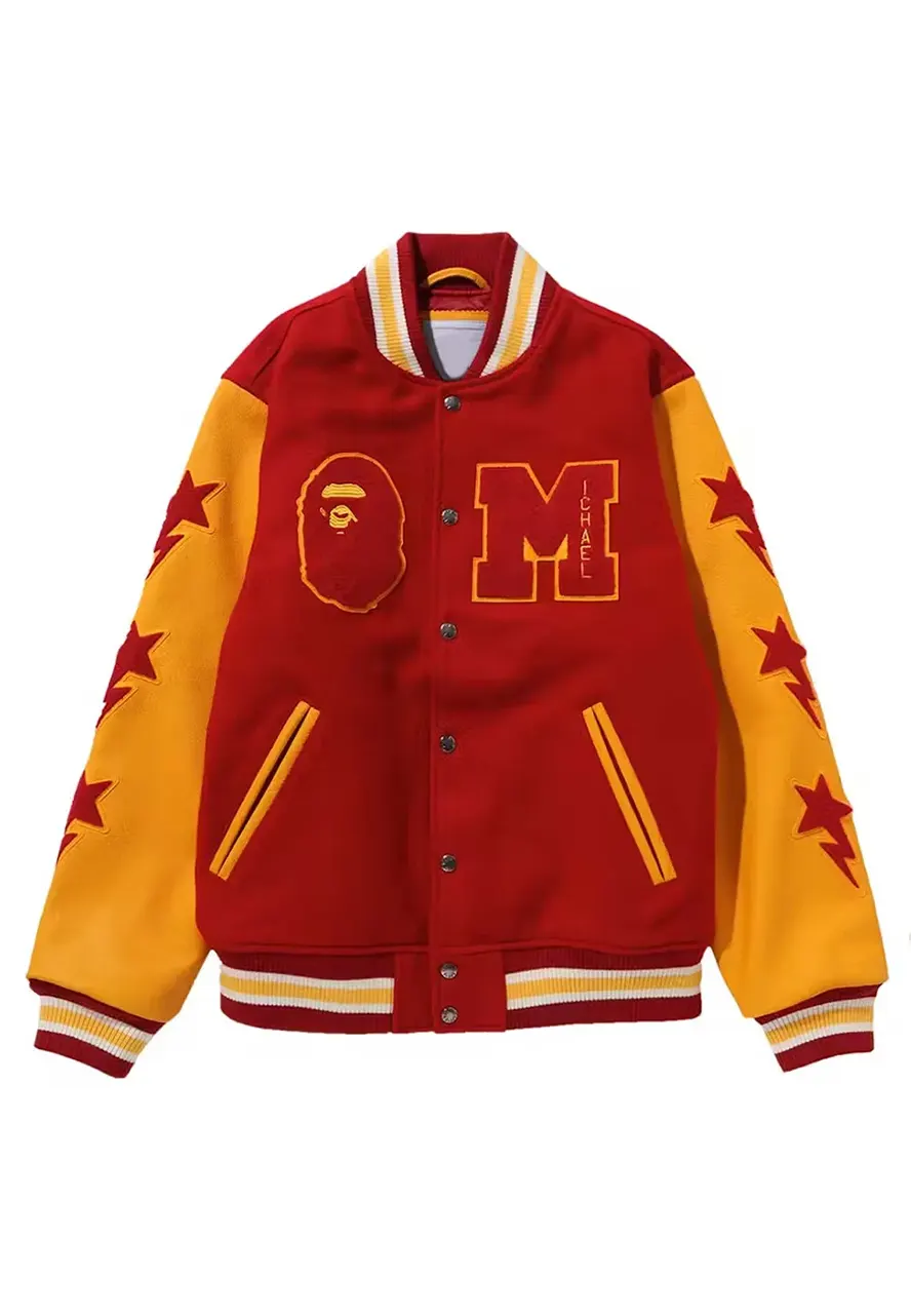 Bape Michael Jackson Varsity Jacket