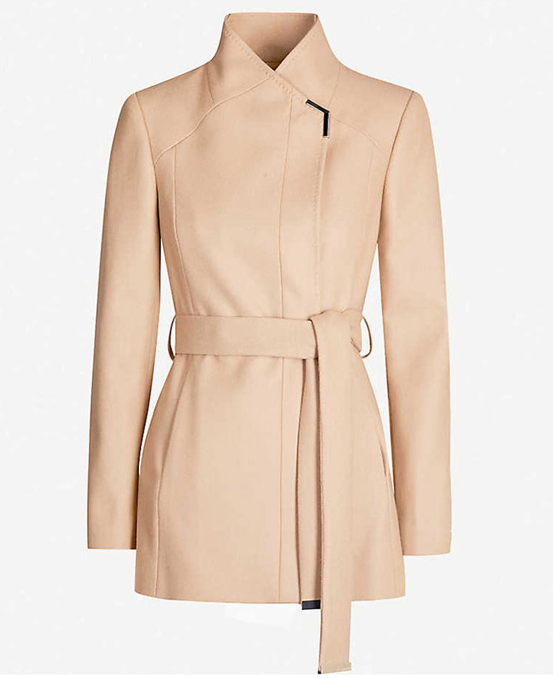 Batwoman Melissa Benoist Wrap Wool Coat