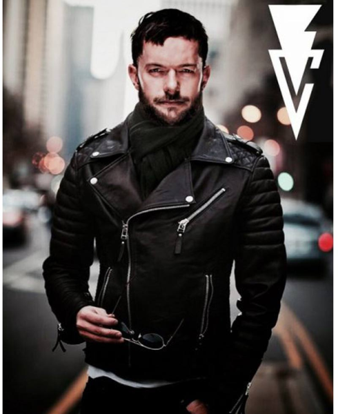 Biker Style Finn Balor Leather Jacket