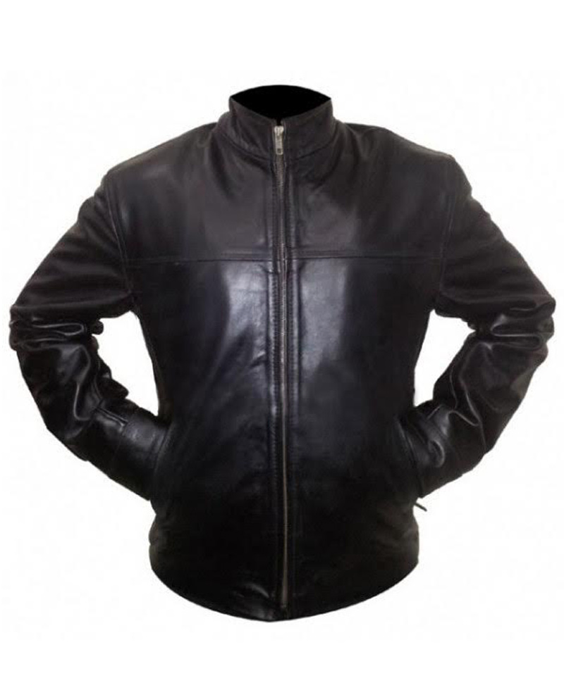 The Departed Film Leonardo Dicaprio Leather Jacket