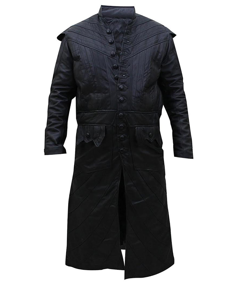 Toby Stephens Black Sails Captain Flint Leather Jacket