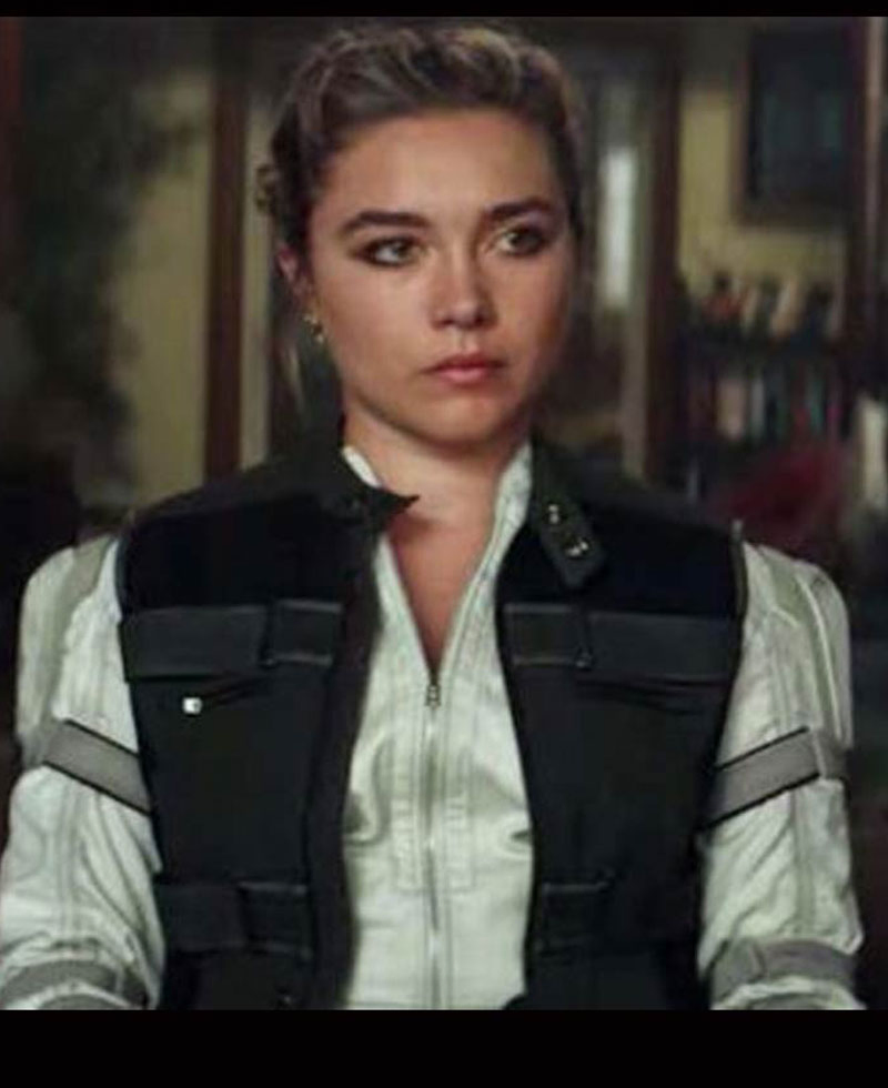 Black Widow Florence Pugh Black Vest