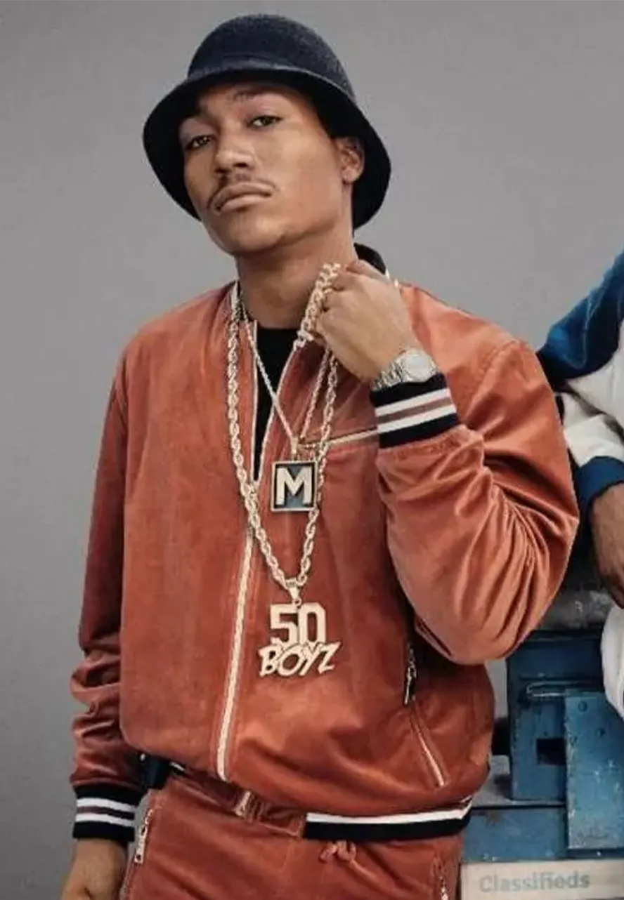 BMF Demetrius Flenory Brown Jacket
