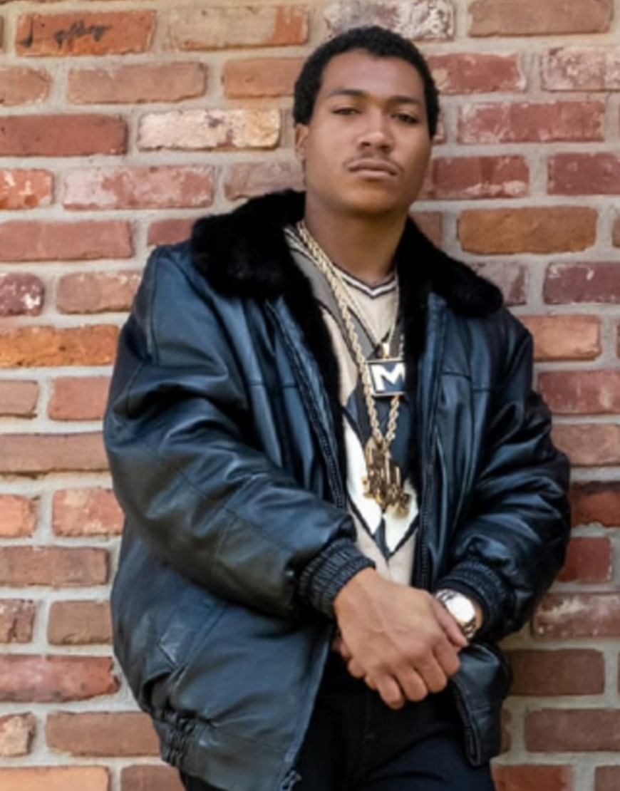 BMF Demetrius ‘Lil Meech’ Flenory Black Shearling Jacket