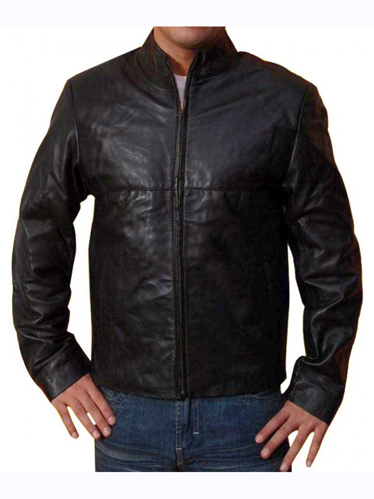 Jackie Chan The Spy Next Door Bob Ho Leather Jacket