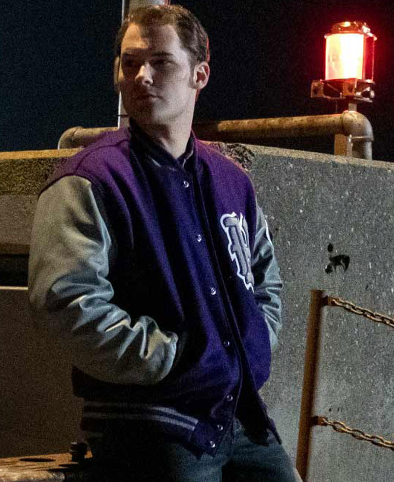 Justin Prentice 13 Reasons Why Letterman Jacket