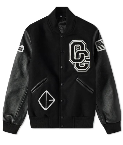 Opening Ceremony Varsity Black Jacket