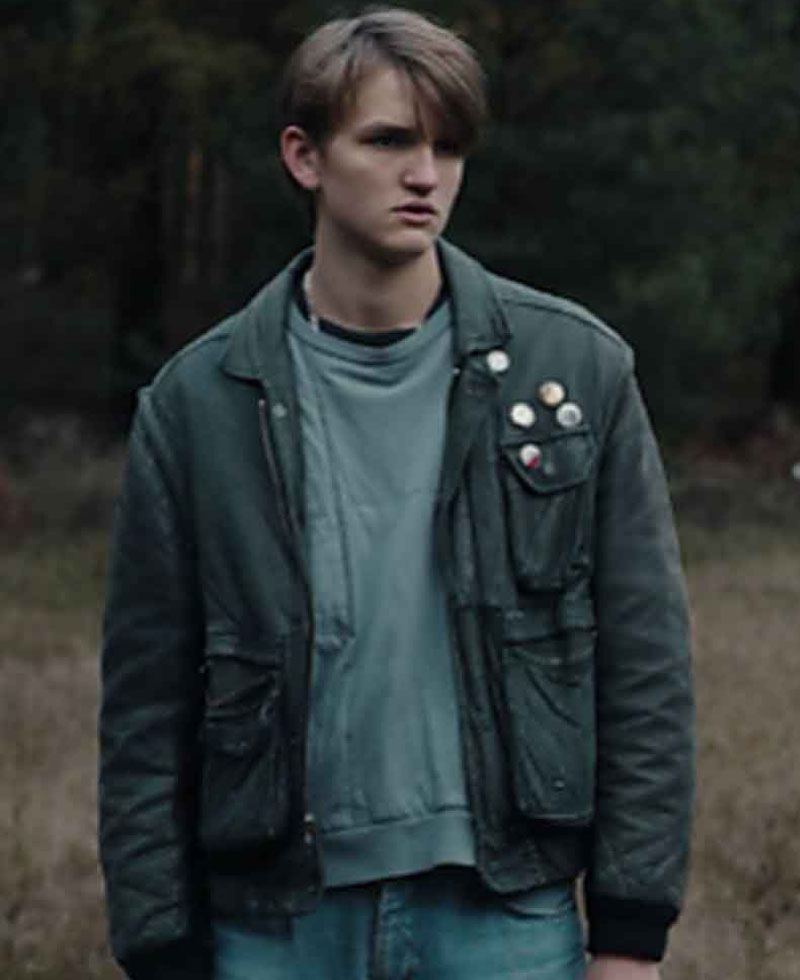 Dark Ulrich Nielsen Black Leather Jacket