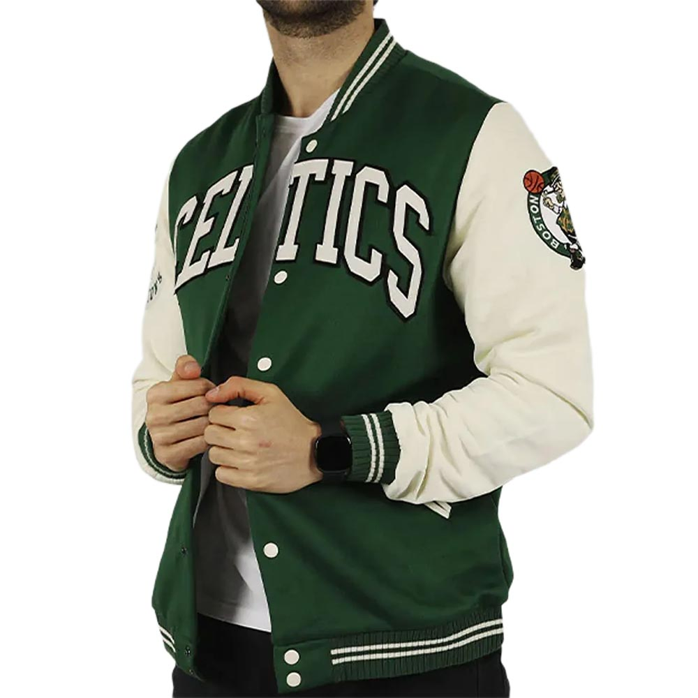 Boston Celtics NBA Varsity Jacket