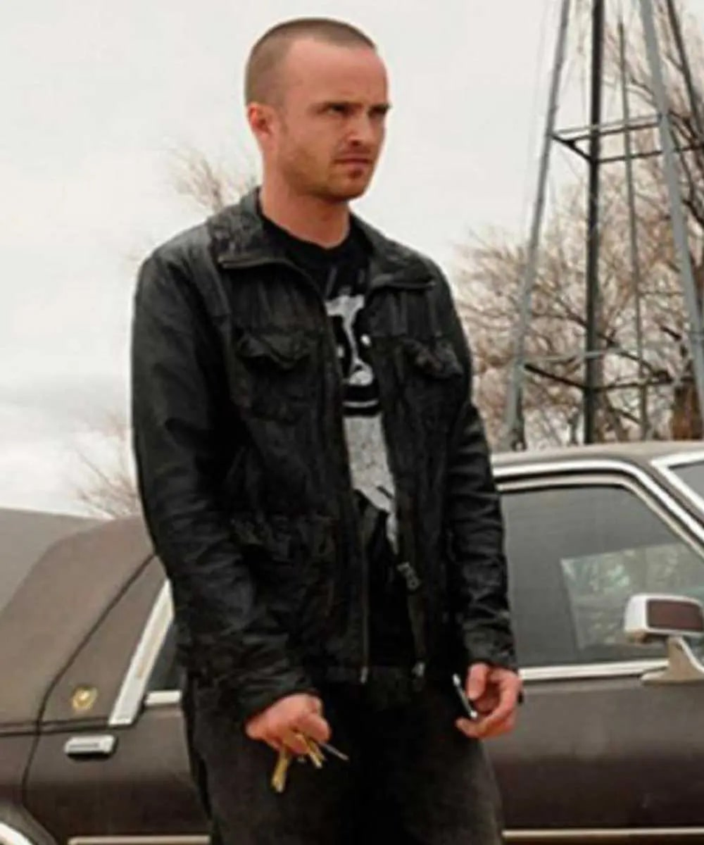 Breaking Bad Jesse Pinkman Black Jacket