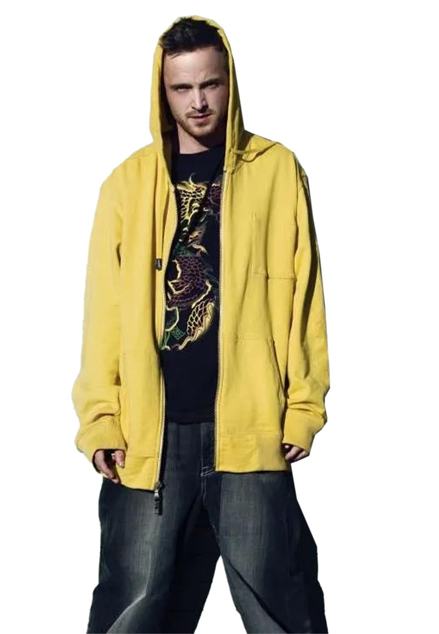 Breaking Bad Jesse Pinkman Yellow Hoodie