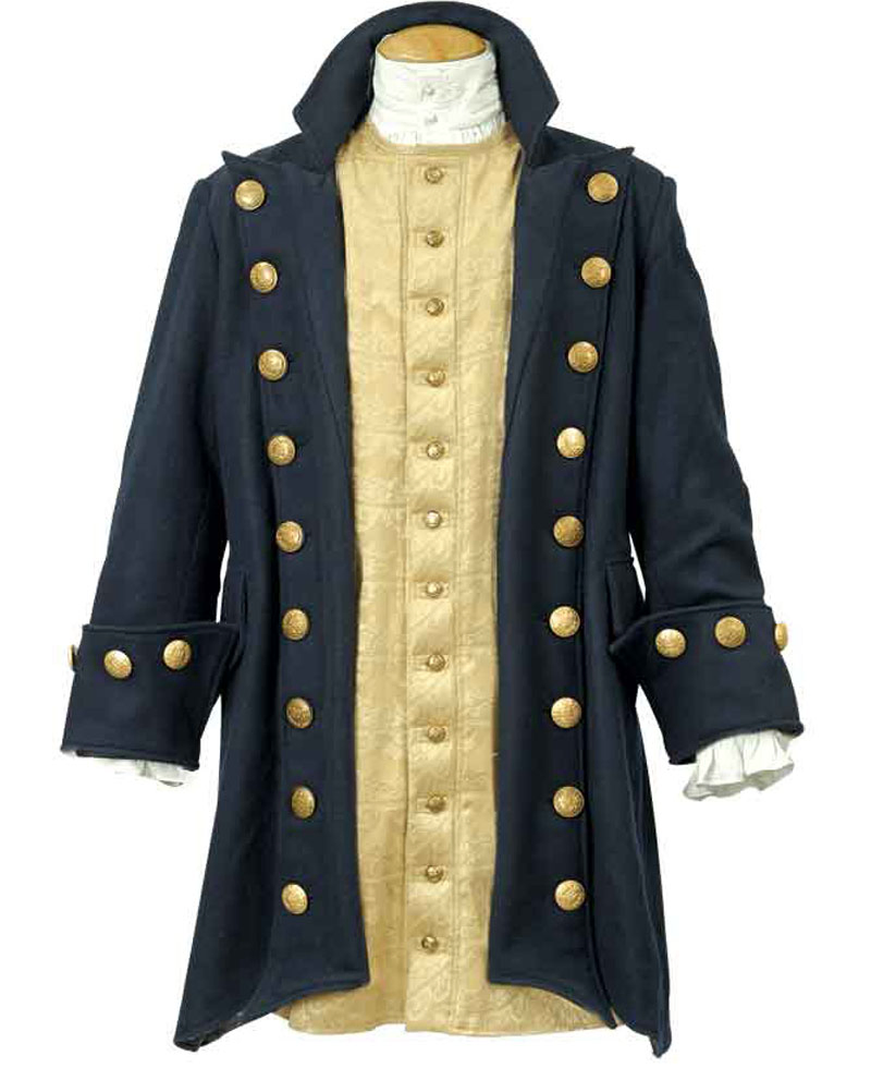 Men's Buccaneer Wool Blue Coat