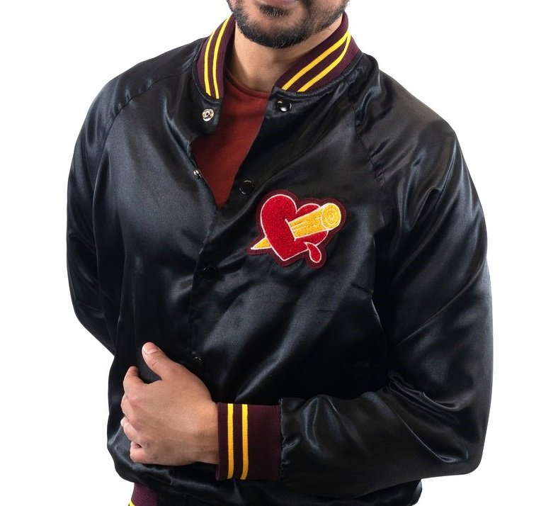 Buffy the Vampire Slayer Black Satin Jacket