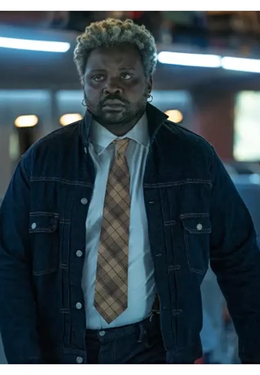 Bullet Train Lemon Denim Jacket