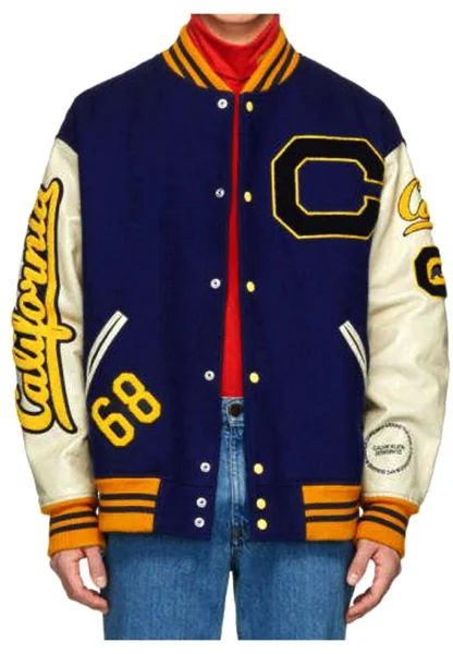 calvin klein varsity jacket