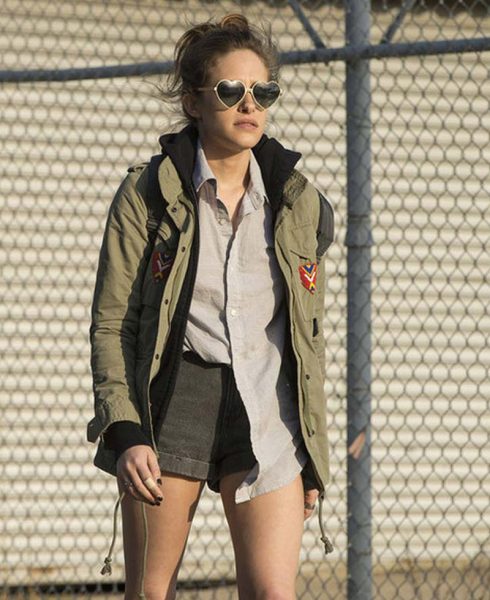 Carly Chaikin Mr Robot Green Jacket