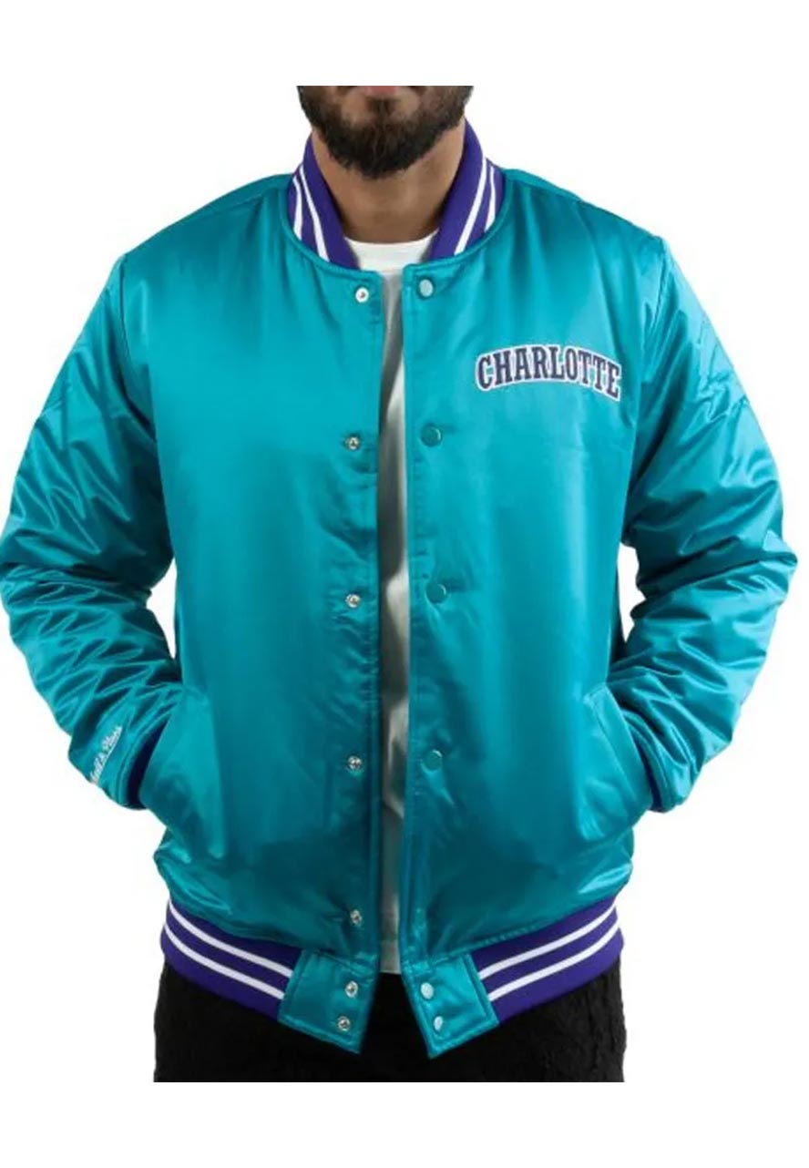 Charlotte Hornets Bomber Jacket