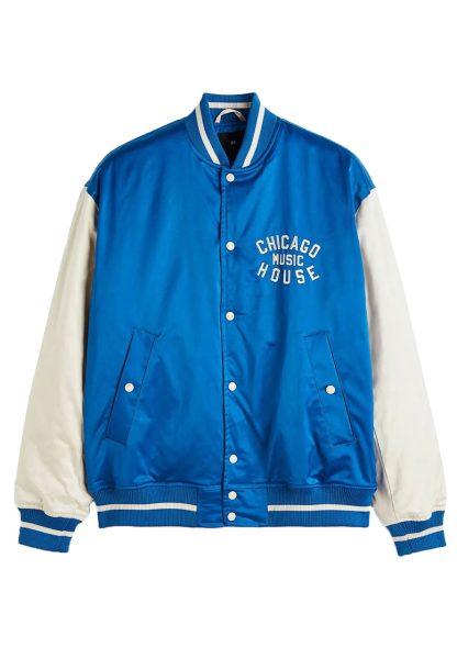 Chicago House Music Blue Jacket