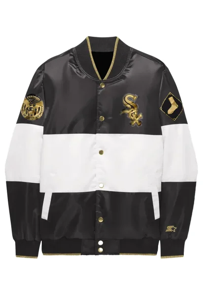 Chicago White Sox Satin Varsity Jacket