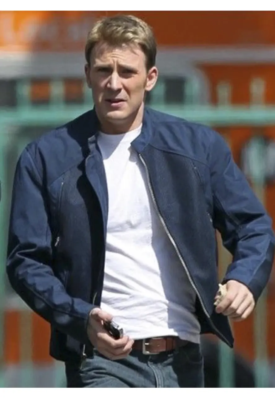 Chris Evans Captain America Winter Soldier Jacket