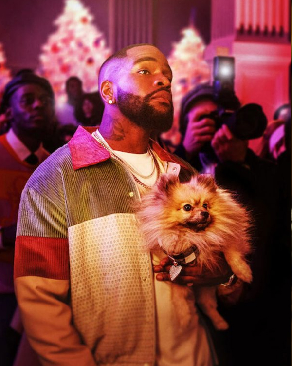 Christmas Flow Tayc Tri-Color Bomber Jacket