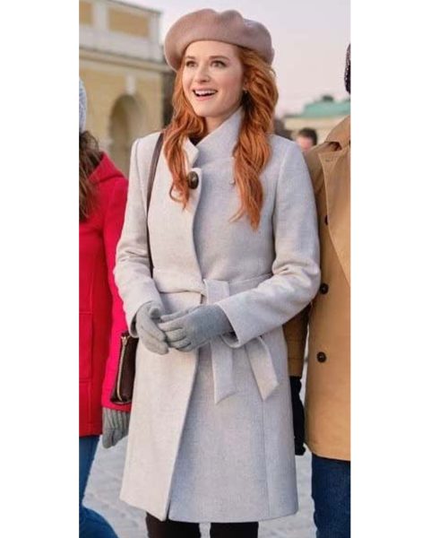Christmas in Vienna Sarah Drew White Coat