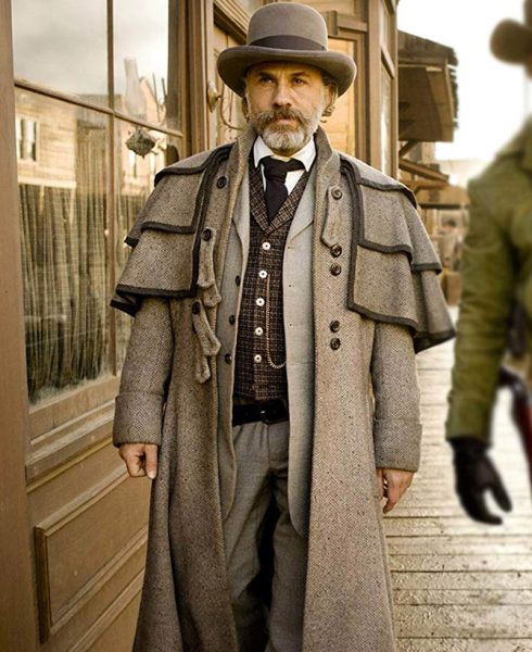 christoph waltz django unchained grey duster