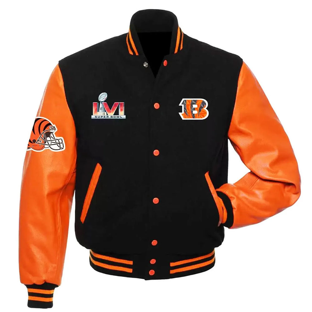 Cincinnati Bengals Super Bowl Varsity Jacket