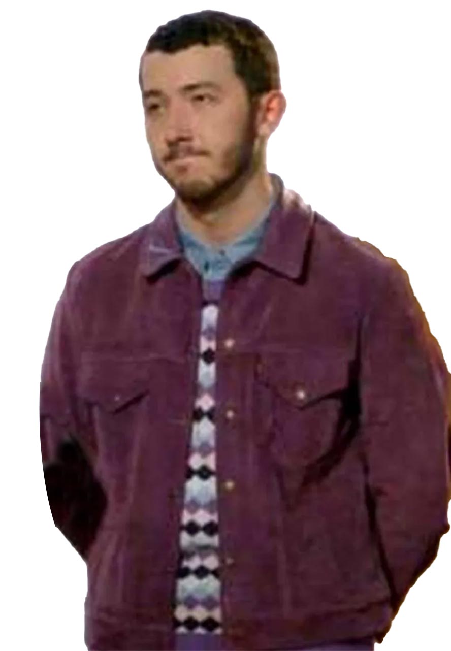 claim-to-fame-frankie-jonas-purple-suede-jacket.jpg claim to fame frankie jonas purple suede jacket