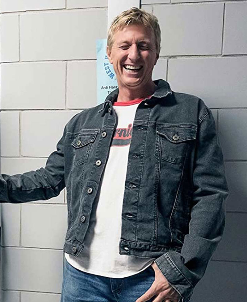 William Zabka Cobra Kai Denim Jacket