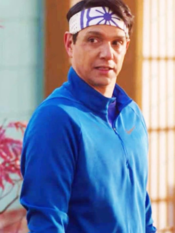 Cobra Kai S05 Daniel LaRusso Blue Jacket