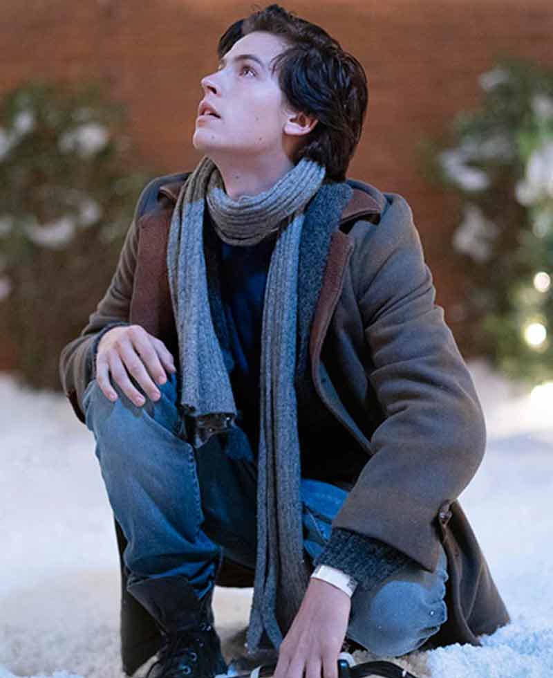 Cole Sprouse Five Feet Apart Wool Coat