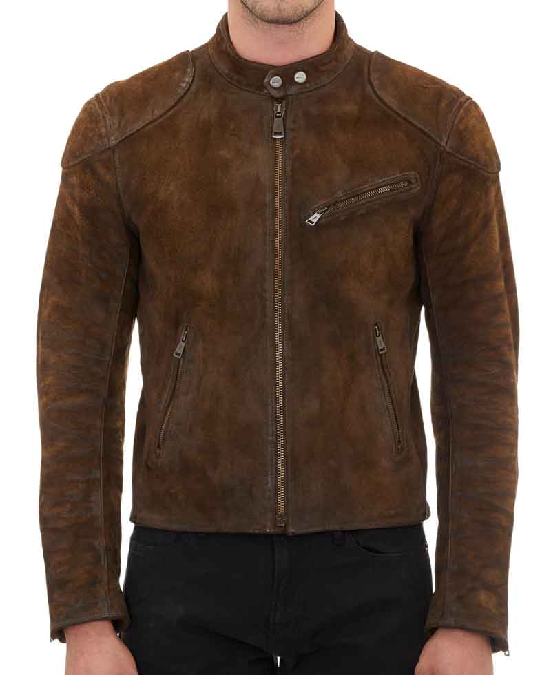 Colton Haynes Arrow Season 3 Cafe Racer Jacket
