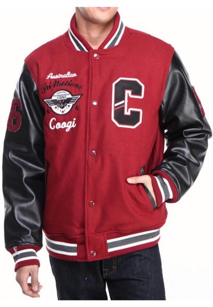 Coogi Australian Tri Nations Red Jacket